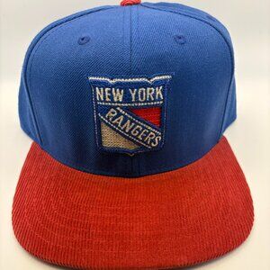 American Needle New York Rangers adjustable wool cap